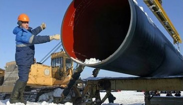 Газпром начал укладку труб газопровода Nord Stream по дну Балтийского моря