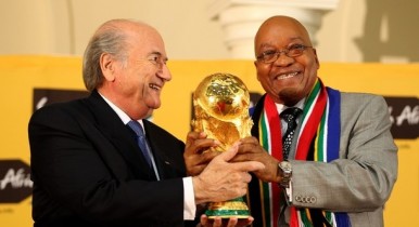 Президент ЮАР: Страна полностью готова к приёму чемпионата мира по футболу