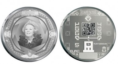 В Нидерландах выпустили «интерактивные» монеты