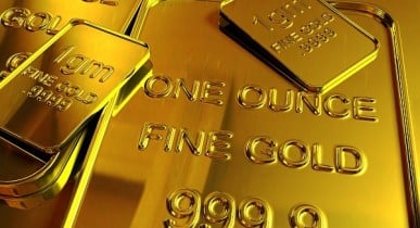 Цена золота на бирже COMEX 29 июля впервые превысила рубеж 1630 доллар/унция