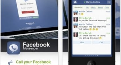 Facebook запустил мобильное приложение Facebook Messenger для обмена мгновенными сообщениями