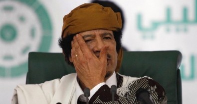 Призыв Каддафи освободить Ливию.