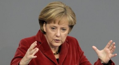 Ангела Меркель, поддержка евро, евро, долг Греции.
