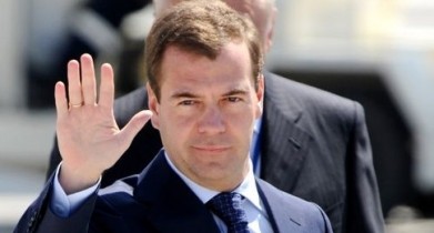 Дмитрий Медведев, Россию приняли в ВТО.