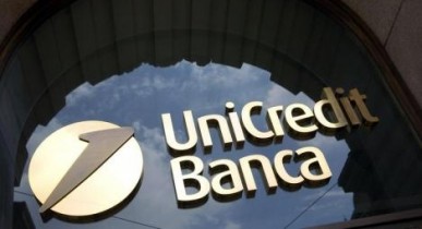 Работа банка UniCredit, UniCredit ждет эффекта от кредитов ЕЦБ к февралю.