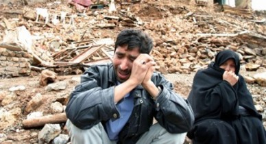 Землетрясение в Иране, землетрясение в Иране: Пострадали около 60 человек.