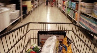 Морозы пошли на пользу супермаркетам.