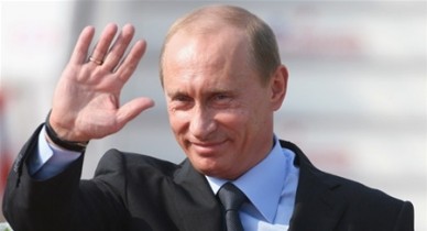 В.Путин, поздравление Путина с победой.