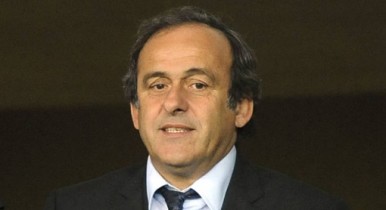 Президент УЕФА (UEFA) Мишель Платини, Евро-2012.