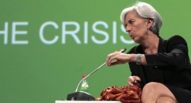 Глава МВФ Лагард не платит налоги, Кристин Лагард.