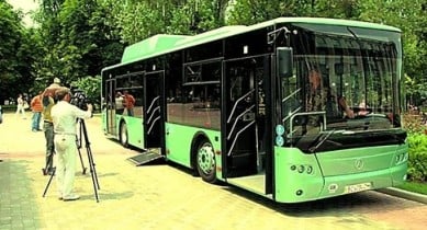 В Украине протестировали автобусы без выбросов в атмосферу.