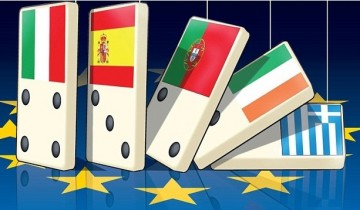 Финансовый кризис в Европе: долговая карта региона