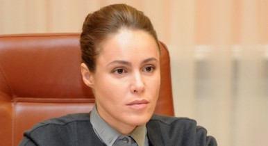 Министр социальной политики Украины Наталья Королевская.