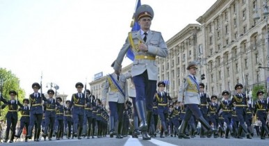Киев отметил День победы за миллион гривен.
