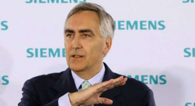 Глава Siemens уходит в отставку.