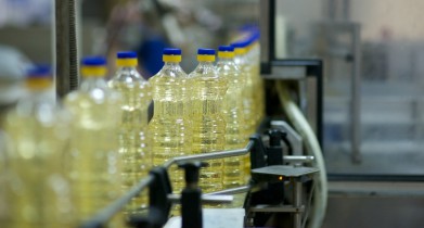 Производство подсолнечного масла сократилось на 20%.