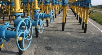 Украина в 2013 г. увеличила объемы транзита газа в Европу на 0,4%.