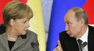 Путин и Меркель без участия Киева и Брюсселя договорятся о рычагах влияния на Украину.