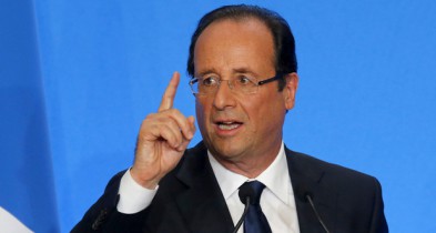 Президента Франции Франсуа Олланд