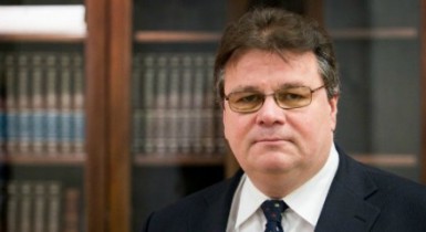Министр иностранных дел Литвы Линас Линкявичус