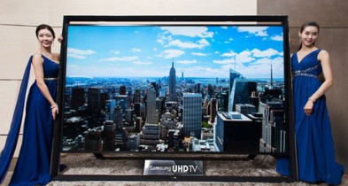 Samsung анонсировала 110-дюймовый телевизор 4К.