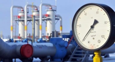 Украина увеличила количество газа в хранилищах на 9,4%