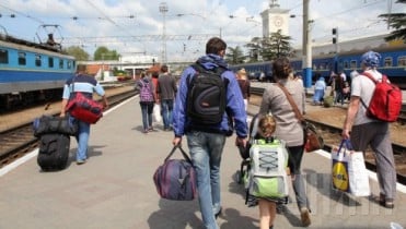 Киев принял наибольшее число переселенцев из Крыма и зоны АТО