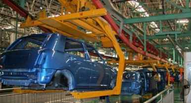 Производство автомобилей в Украине за год сократилось на 34%.