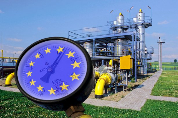 Украина в 2014 году увеличила импорт газа из Европы на 59%