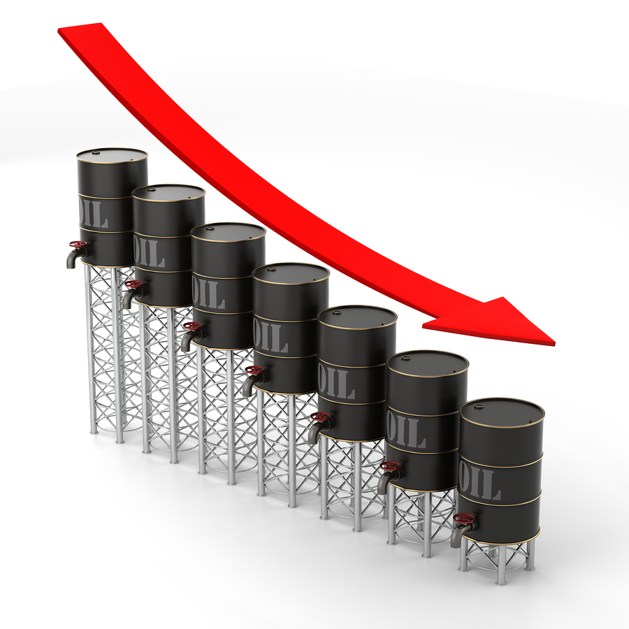 Цены на нефть снижаются в ожидании заседания ЕЦБ