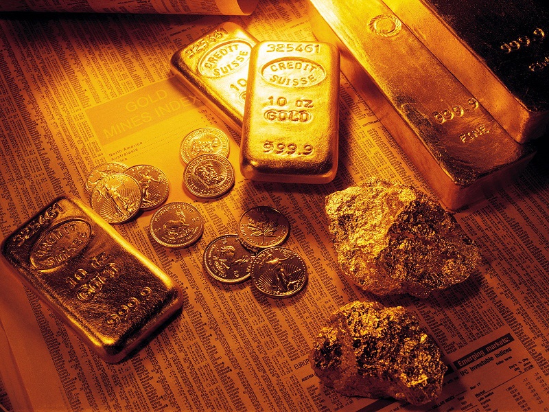 В Европе растут цены на золото
