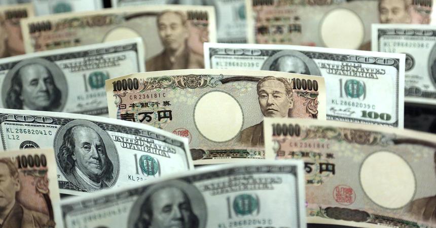 На мировых рынках растет курс иены к доллару
