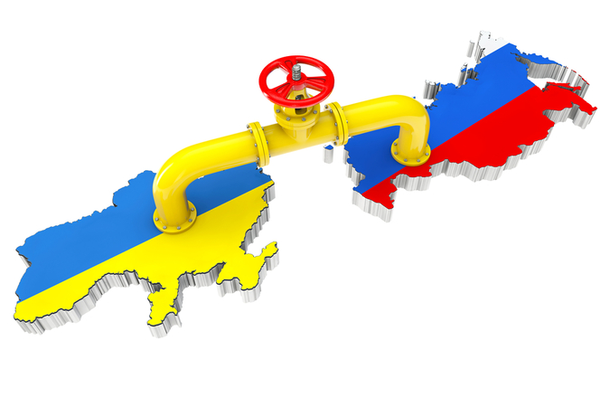 Импорт российского газа в Украину вырос в 1,5 раза