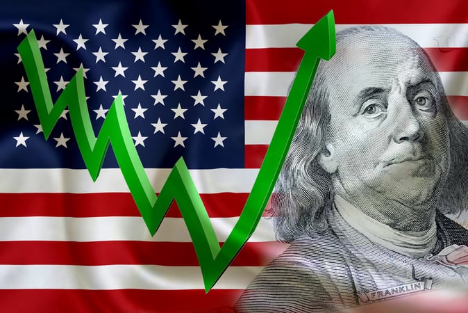 Экономика США в четвертом квартале 2015 года выросла на 1,4% после роста на 2% в предыдущем квартале.