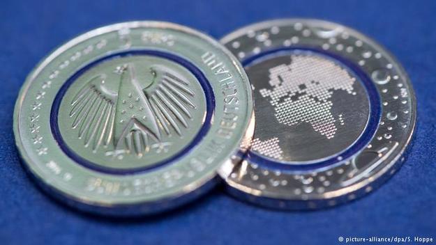 В Германии выпустили новую коллекционную монету номиналом в 5 евро.