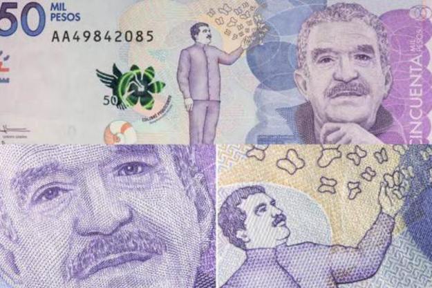 Колумбия выпустила в обращение банкноты с изображением знаменитого писателя Габриэля Гарсиа Маркеса.