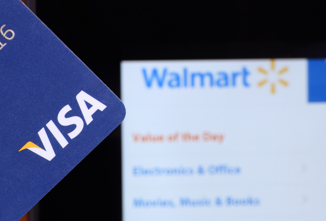 Канадское подразделение Wal-Mart Stores, прекратит принимать карты Visa в 16 магазинах в провинции Манитоба с 25 октября.