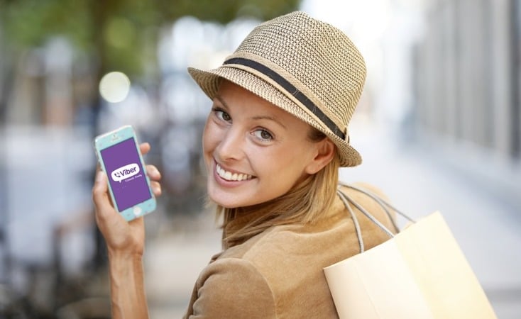 В Viber появится кнопка в форме корзины для шопинга, нажав которую пользователи получат список рекомендуемых для покупки товаров.