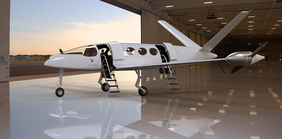 На парижском авиасалоне Ле-Бурже компания Eviation Aircraft представила прототип электросамолета, способного преодолеть расстояние в 965 км без подзарядки.