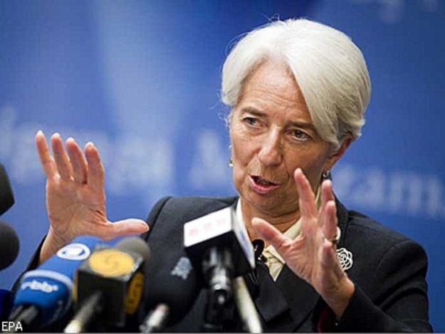Кристин Лагард, управляющий директор МВФ, сказала, что она не исключает еще одного финансового кризиса.