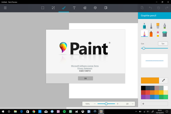 Корпорация Microsoft прекратила работу над графическим редактором Paint, который входил в состав операционной системы Windows с 1985 года.