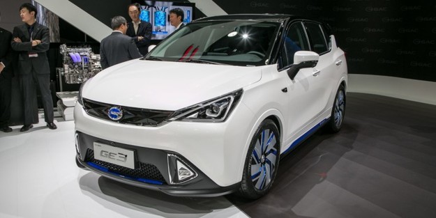 Китайский автопроизводитель GAC Motors запускает производство своего нового кроссовера GE3.