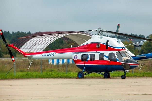 Производитель авиационных двигателей АО «Мотор Сич» в 2018 году планирует начать выпуск вертолетов в Запорожье.
