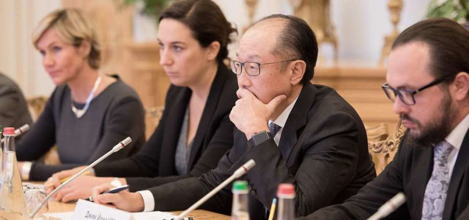 Председатель Верховной Рады Андрей Парубий провел переговоры с президентом группы Всемирного банка Джимом Ен Кимом.