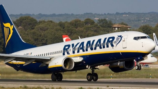 Лоукостер Ryanair почне виконувати польоти на українському ринку з маршруту до Києва, а через деякий час у Львів.