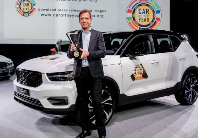 Кросовер Volvo XC40 став переможцем конкурсу «Європейський автомобіль року».