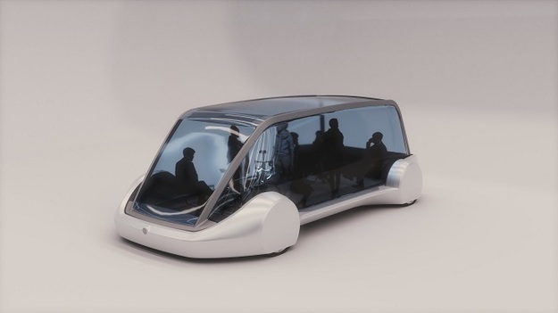 Глава компании Tesla Илон Маск объявил об изменении концепции Boring Company — она представила концепт нового электроавтобуса, который будет передвигаться по подземным тоннелям.