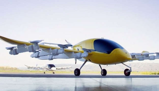Компания Kitty Hawk, которую финансирует сооснователь Google Ларри Пейдж, представила летательный аппарат Cora.