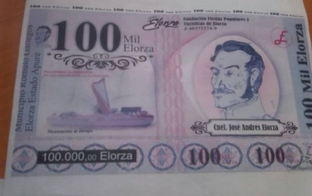 У Венесуелі через дефіцит офіційної готівки в різних містах з'явилися «міні-центральні банки», що випускають місцеві валюти.