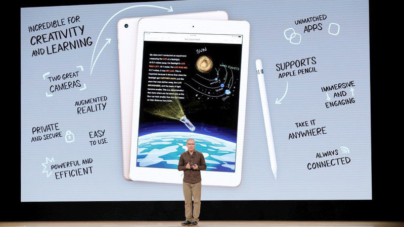 На презентации 27 марта Apple представила новый iPad.